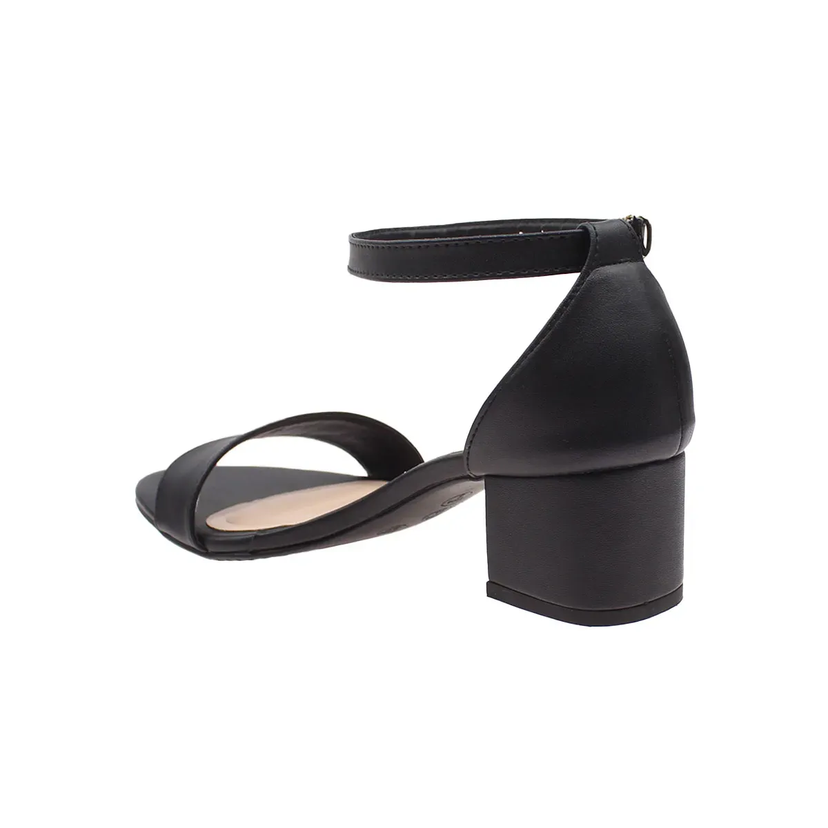 Sandália Feminina Salto 5 cm Cor Preto - Imagem 3